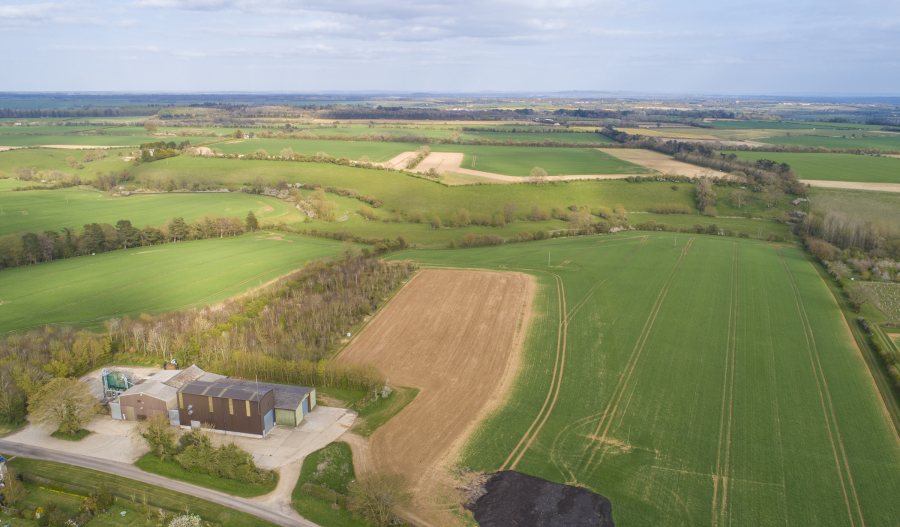 The 1,100 acres on offer is split into three lots