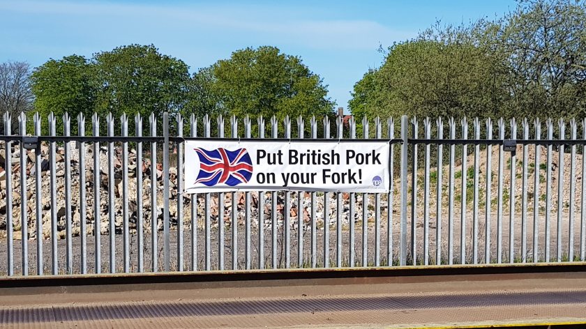 The NPA has sent more than 100 roadside banners to pig producers (Photo: GBPork)