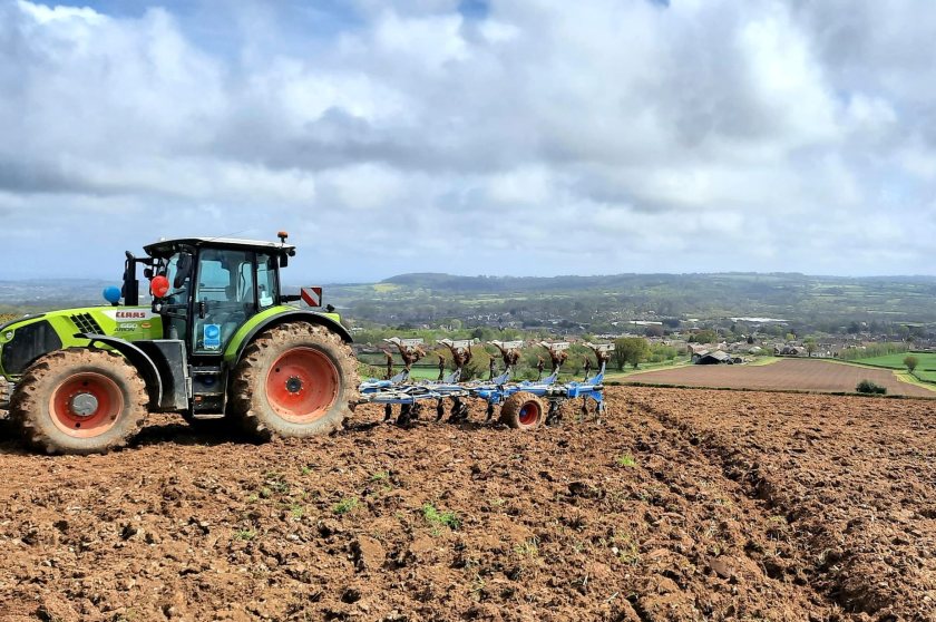 At the end, the young farmers managed to plough 20 hectares