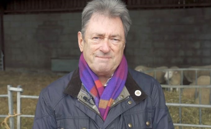 Alan Titchmarsh used the event to highlight the importance of backing British