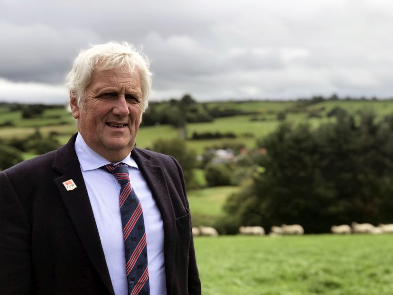 Farmers' Union of Wales President Glyn Roberts highlighted 'grave concerns' with UK minister Greg Hands