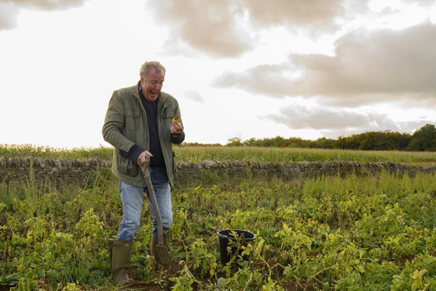 Jeremy Clarkson said he was taken aback by how difficult farming really is