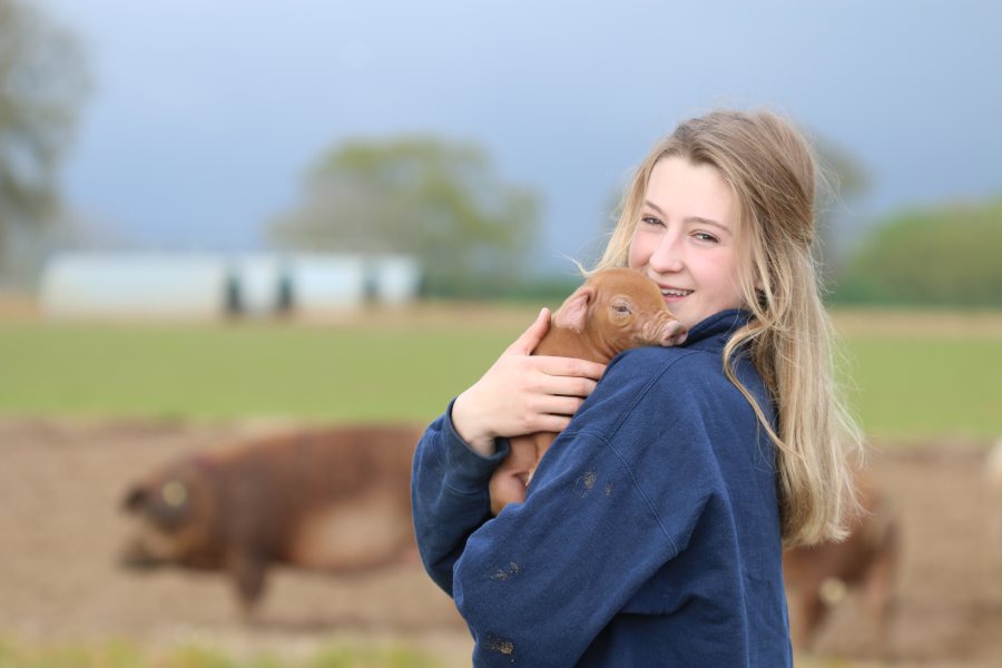 Grace is heavily involved in the farm and has played a key role in strengthening the brand