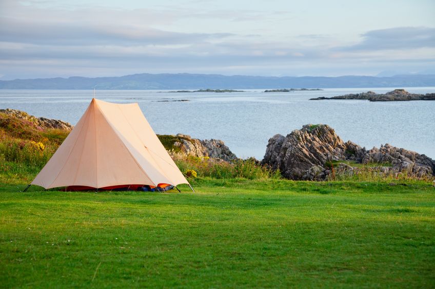 Some farmers have made the most out of this year's 'staycation' boom by hosting pop-up campsites