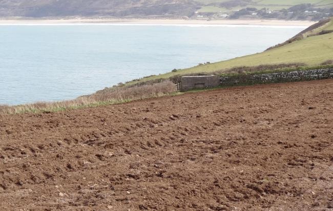 The farmer defied an order to stop ploughing land of historical importance