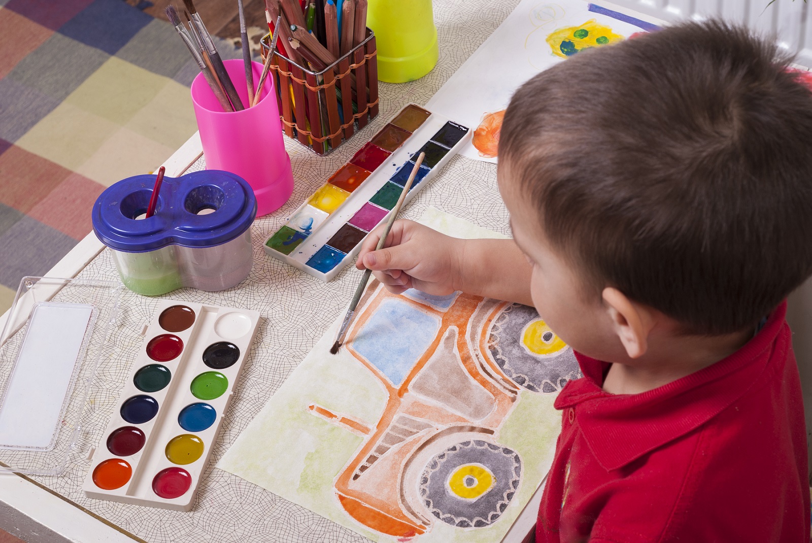 Children are invited to create a poster showing examples of farm safety