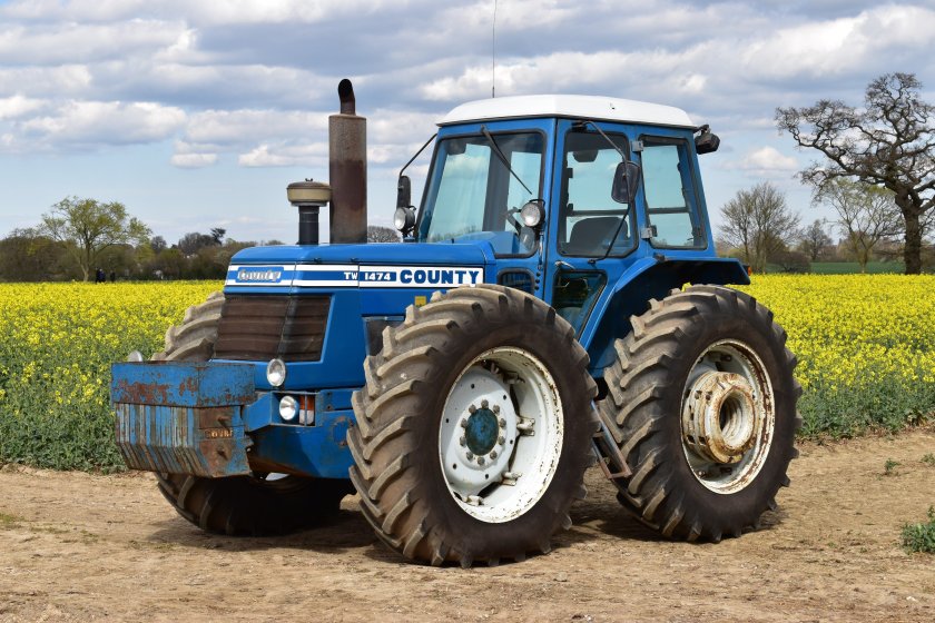 A record £210,112 was paid for a 1983 County 1474 ‘short nose’ which was bought by a UK-based collector