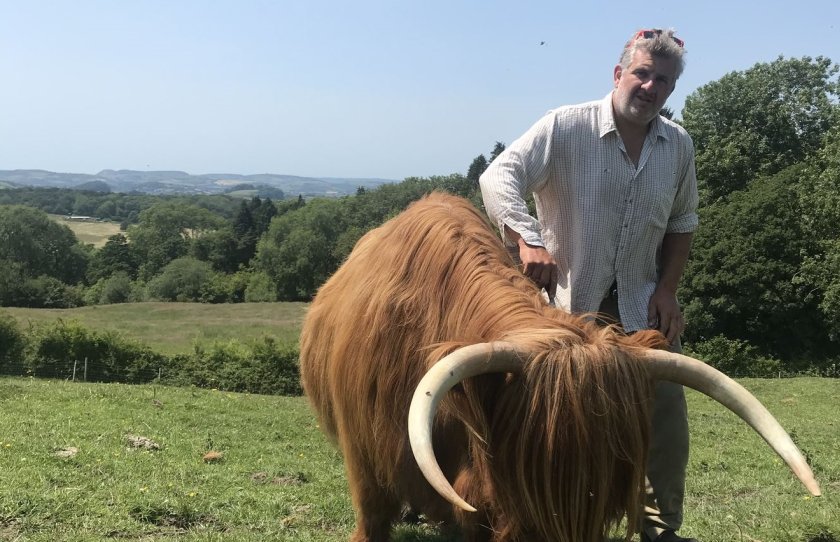 The farmer has been campaigning to make it a legal requirement for dogs to be on leads around livestock