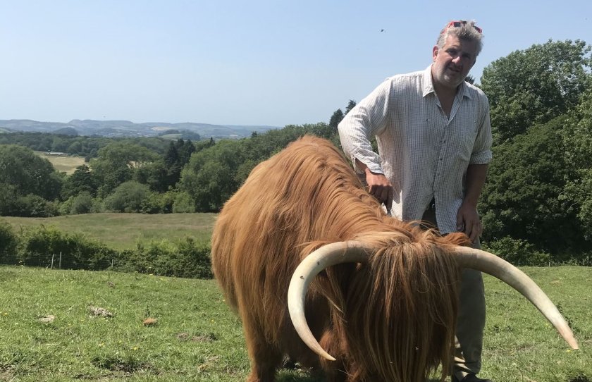 The farmer has been campaigning to make it a legal requirement for dogs to be on leads around livestock