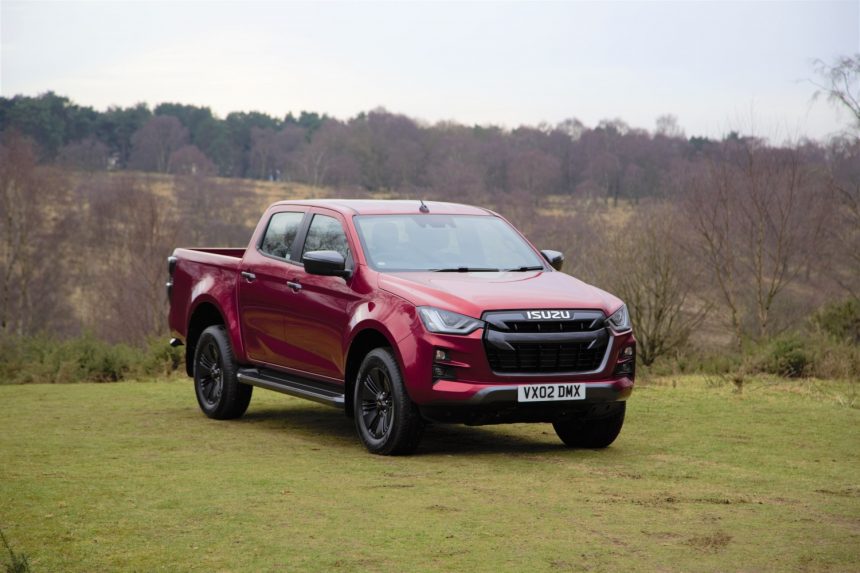 Isuzu say they aim to reach 10,000 D-Max sales a year by 2025