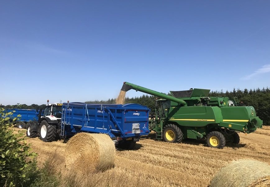 Dry weather and thunderstorms are creating challenges for farmers across Scotland, NFU Scotland says