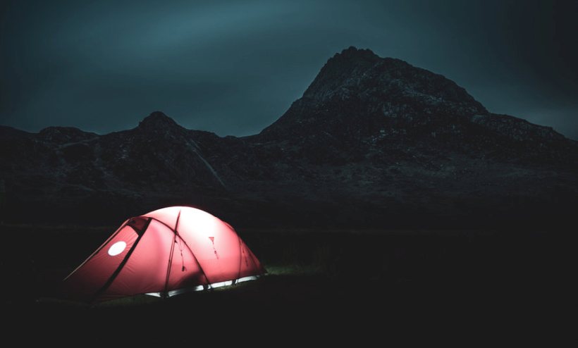 Wild camping, also known as 'fly camping', is currently illegal in Wales and England