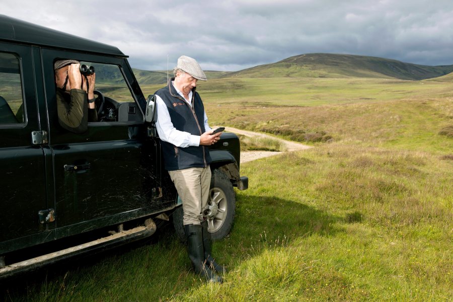 Rottal is an upland estate with 2,600ha of moorland made up of both dry and wet heathland
