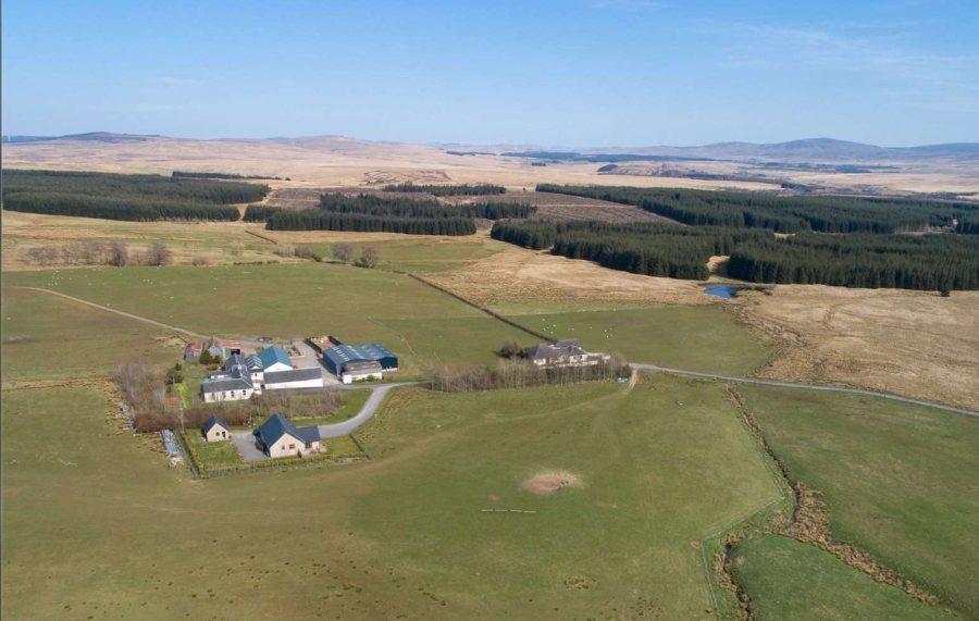 The estate is located in an area well known for both forestry and farming (Photo: Savills)
