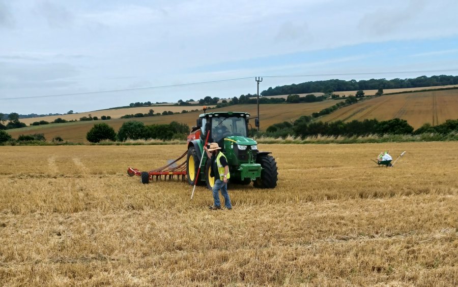 The study's results will be used to underpin advice for growers on the appropriate management of cover crops