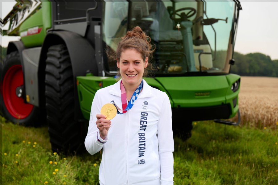 Asked about having the sprayer named after her, Kate said that she was 'pleased'