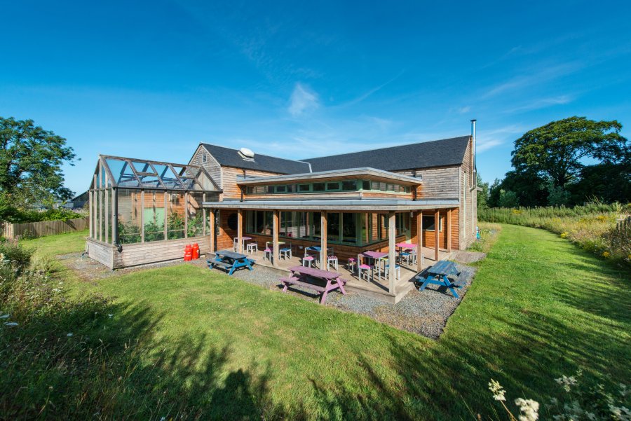 The purpose-built modern farm shop and café has been carefully designed