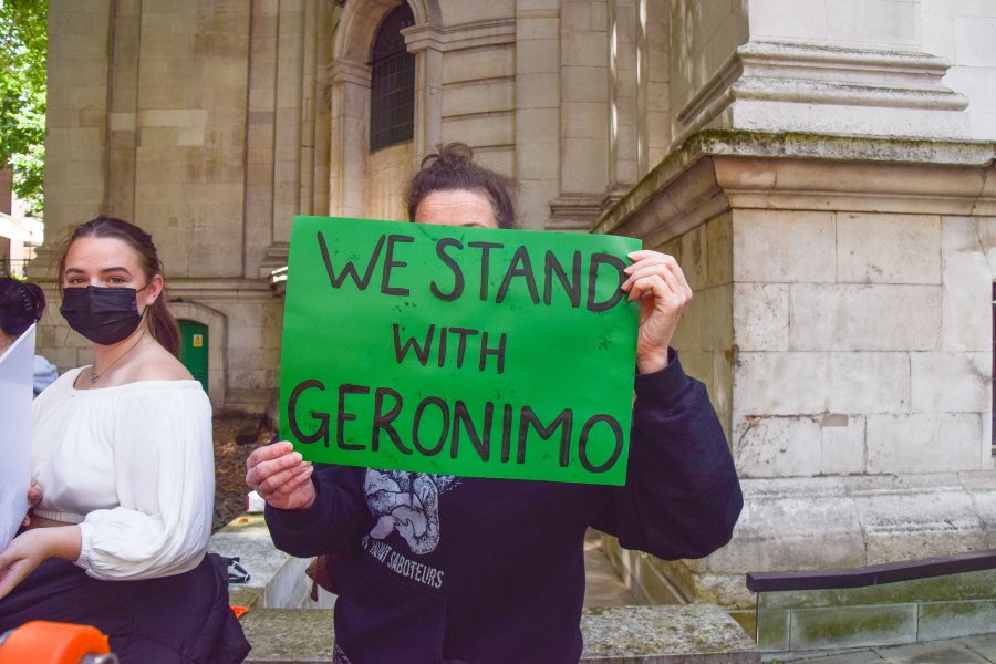 Geronimo's case has received significant attention from the media and public (Photo: Vuk Valcic/SOPA Images)