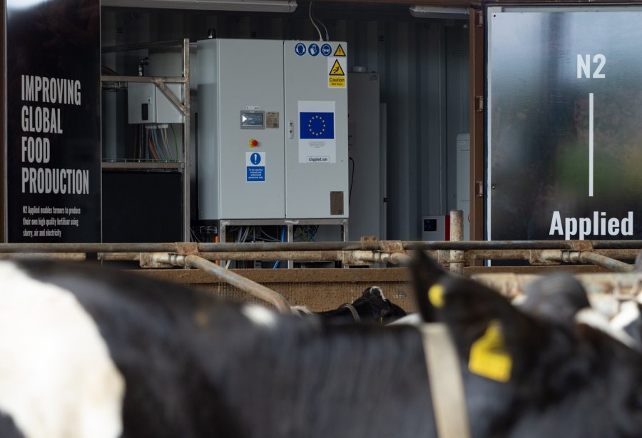 Treated slurry produced on-farm has the potential to reduce the need for chemical fertiliser