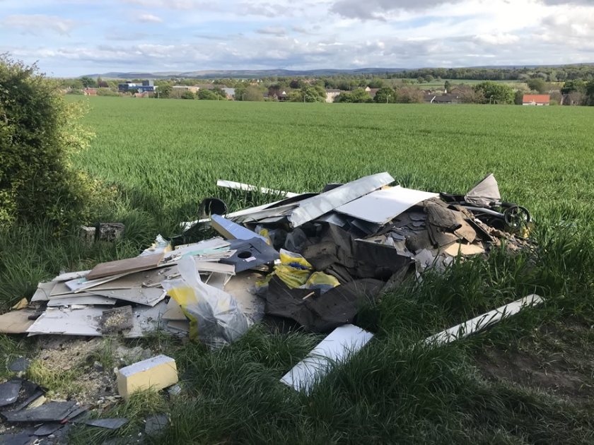 The NFU says adequate punishments are needed to deter fly-tipping and other waste crimes affecting rural areas