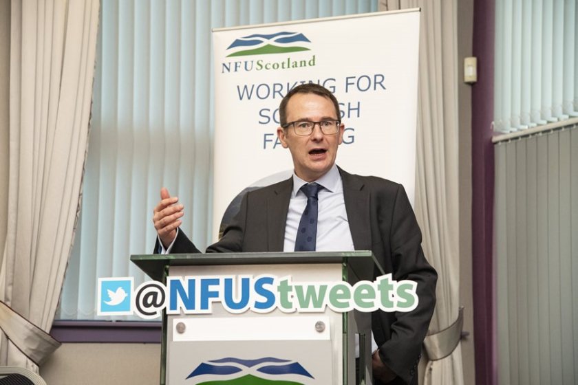 NFU Scotland's chief executive Scott Walker says the farming union has 'never been stronger'