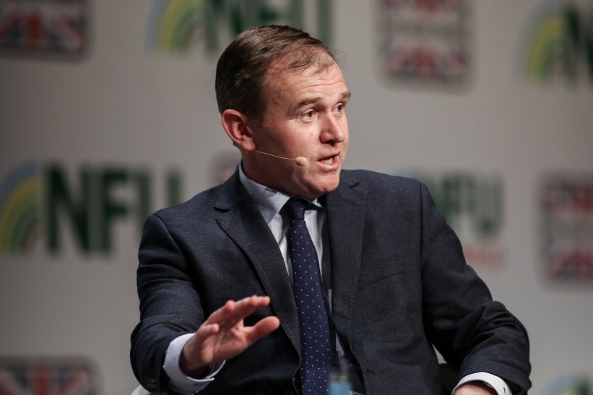 George Eustice said there is a legal requirement for government to do review UK food security every three years
