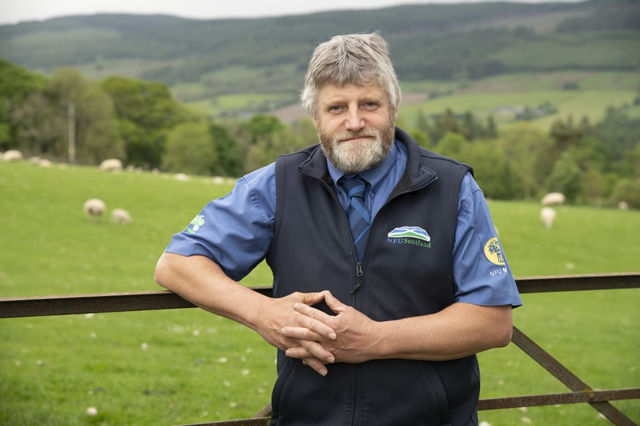 NFU Scotland president Martin Kennedy said the pandemic 'continues to wreak havoc with events and plans'