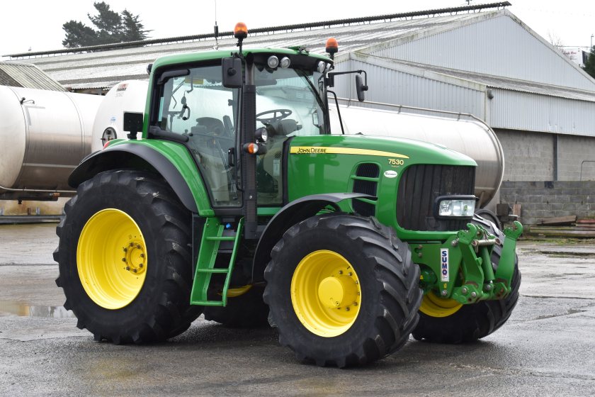 A 2011 John Deere 7530 AutoQuad, with an estimate of £45,000 - £50,000
