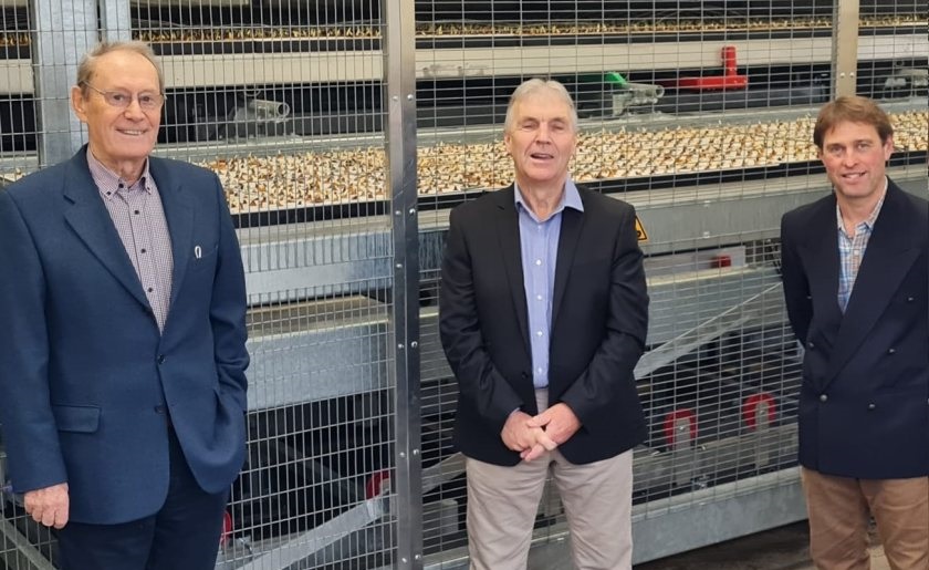 Growers Simon Redden, Peter Thorold and John Bratley helped trigger ballots on the statutory levy