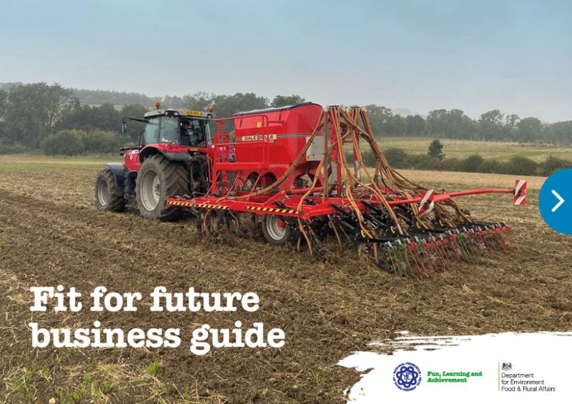 The online guide for young farmers and YFCs includes information about conservation agriculture