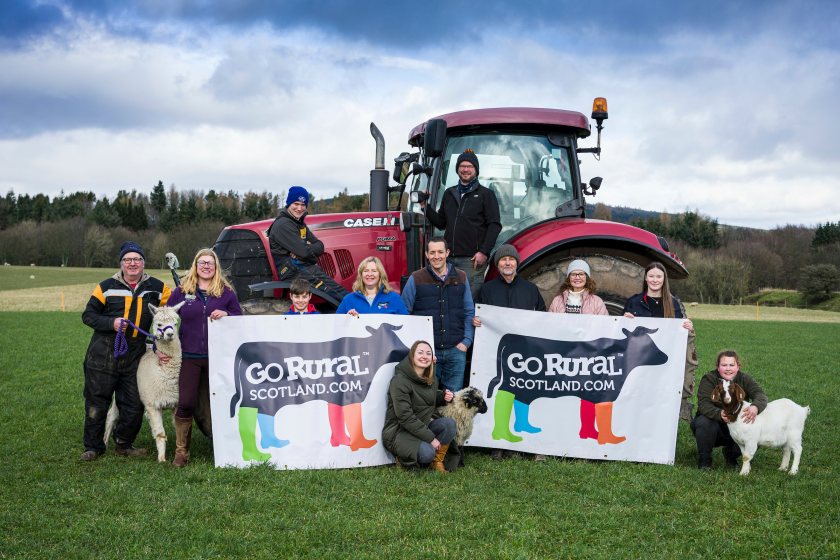 The new campaign urges Scotland's urban residents to visit a local farm or croft for the day