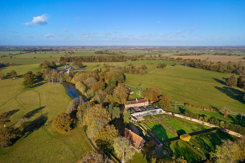 Gawdy Hall, located near Harleston, is described by agents Savills as a "significant farming estate"