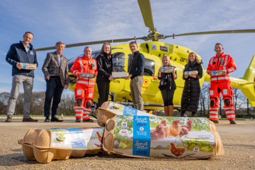 The support James Potter Eggs has provided has helped towards the funding of the charity's service