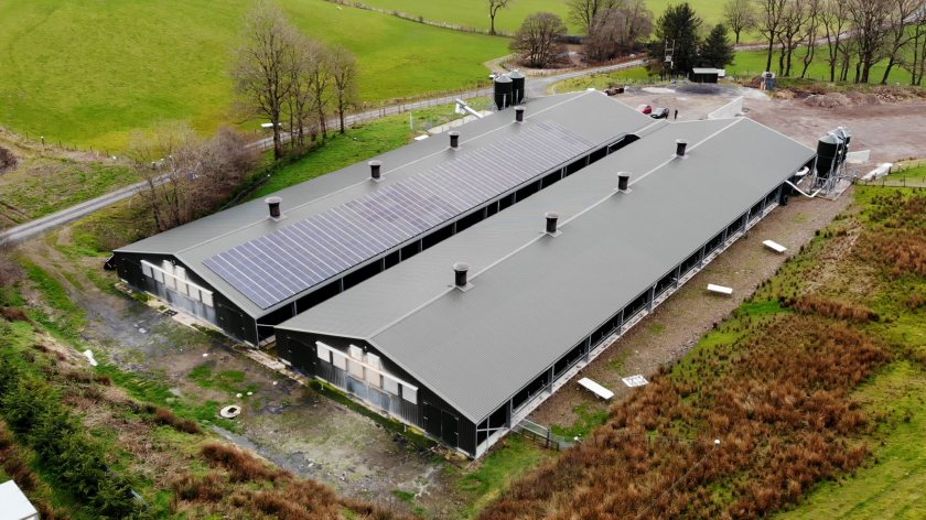 Braich yr Alarch made the investment against the backdrop of rising energy bills which threatened the farm
