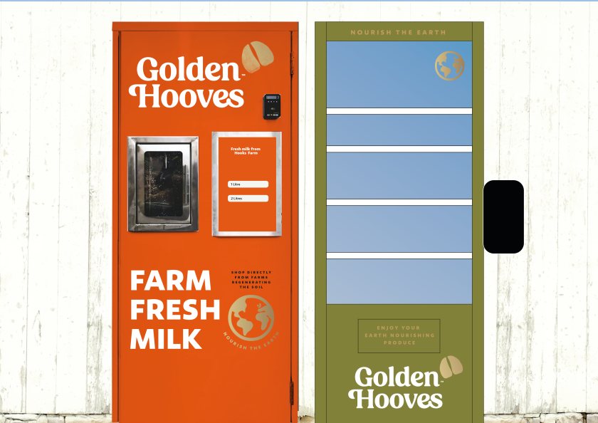 The vending machines will provide consumers with dairy products that they can access easily and locally