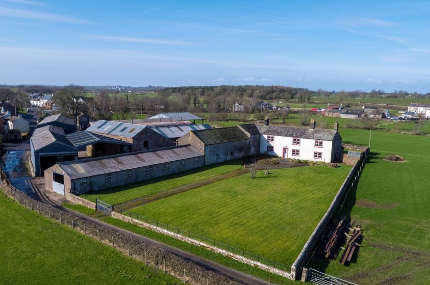 H&H Land & Estates' first farm auction of the season saw two Cumbrian farms selling for far over their estimate