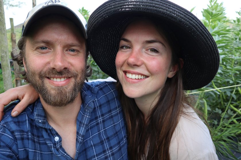 The couple share videos documenting farm life with the aim of inspiring budding farmers to make the most of Scottish land