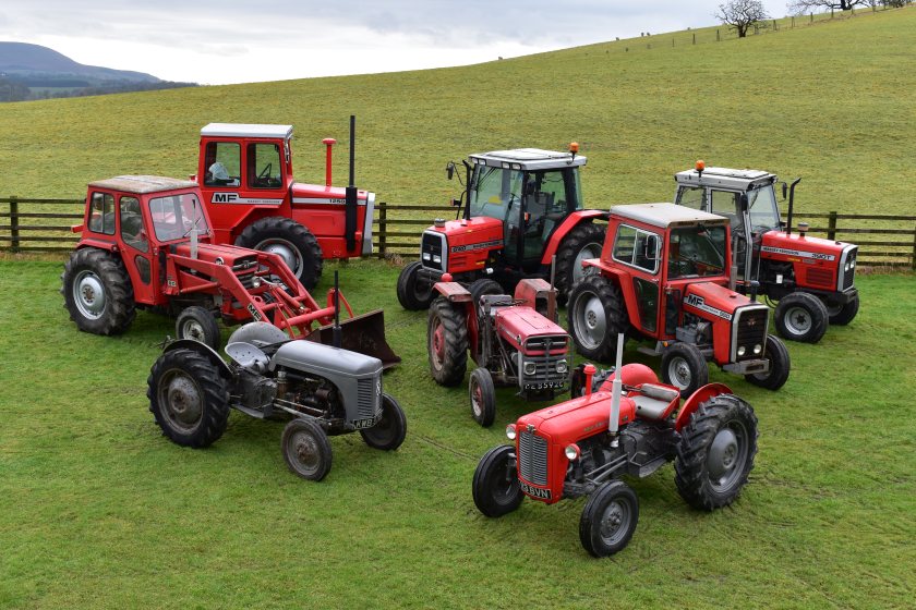 Tractors ranged from a 1948 Ferguson TE-20 to a 1997 Massey Ferguson 6150 and saw a number of record prices paid at the sale