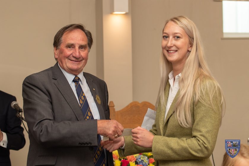 Pembrokeshire Agricultural Society's £1,000 bursary is open to all qualifying students studying agriculture and related subjects