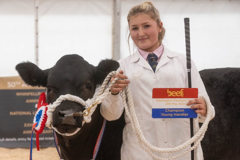 This year's NBA Beef Expo, held at Darlington Farmers Auction Mart, saw a record attendance of over 6,000 visitors