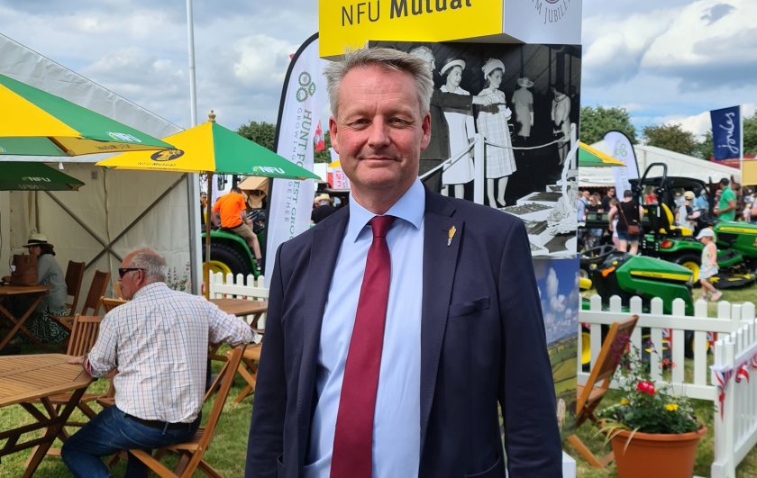 NFU’s new vice president David Exwood said in a speech at the Royal Bath & West Show that farmers were in need of more government support