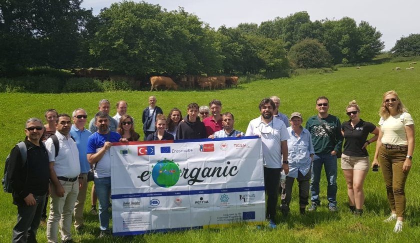 The farmers were treated to a week of learning, teaching and training centred on UK organic farming practices (Photo: NSA)