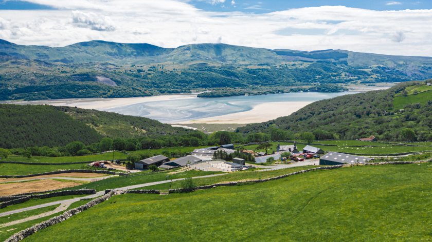 Sylfaen Farm, a diversified upland hill farm, is expected to be one of the largest Welsh farms to be sold this year