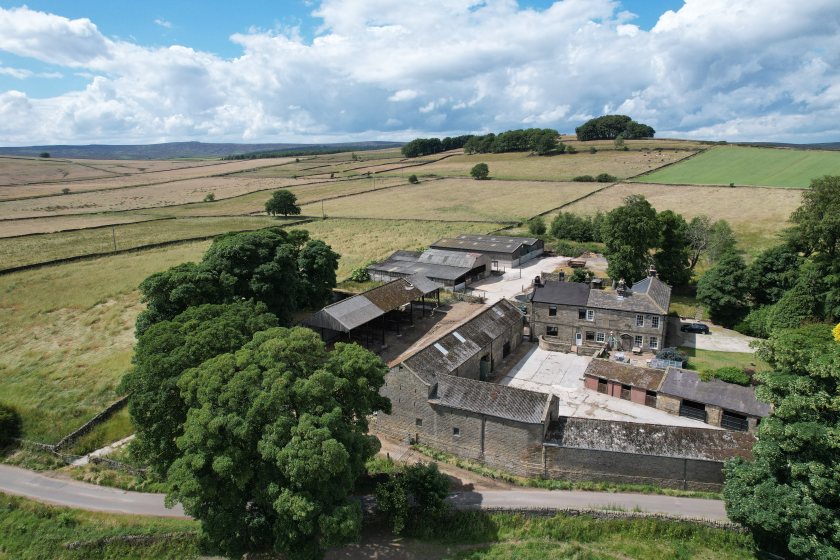 Carter Jonas is also bringing Ughill Hall Farm, in the Peak District, to the market this week