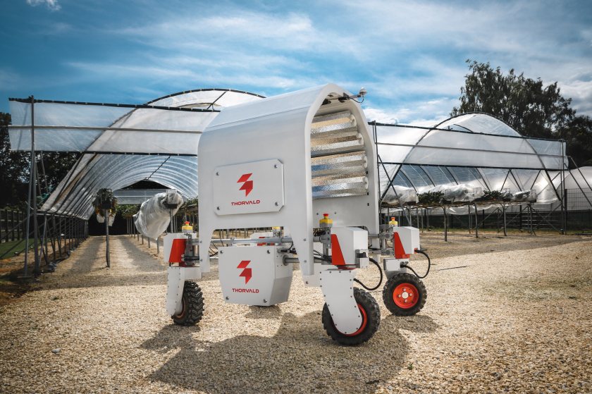 The review of automation was launched to help reduce the sector's reliance on migrant workers (Photo: SAGA Robotics)