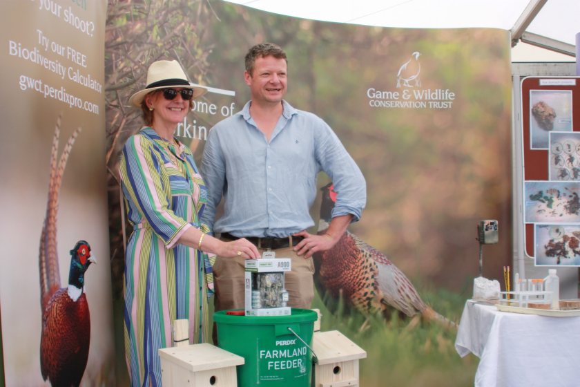 Overbury Enterprises was hailed for its long-term participation in the national bird survey, run by the Game & Wildlife Conservation Trust