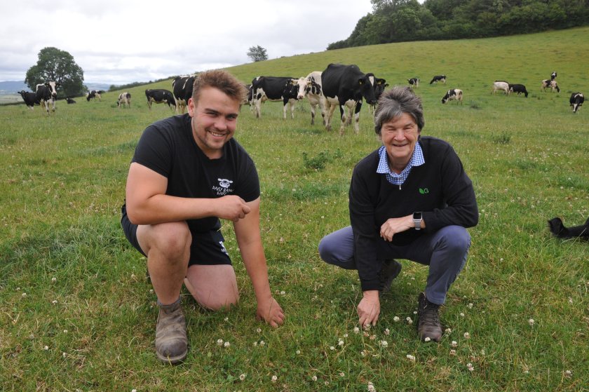 The Lloyd family have increased perennial ryegrass in the sward by 30 percent while boosting white clover content