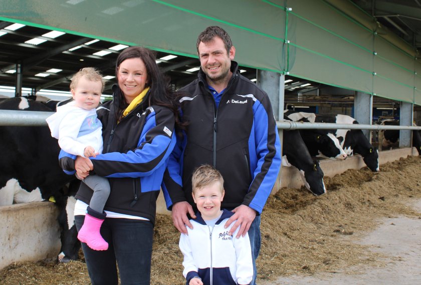 The Moffats are hosting the open day on 1 September to offer insight into how the milking robots have improved cow health and productivity