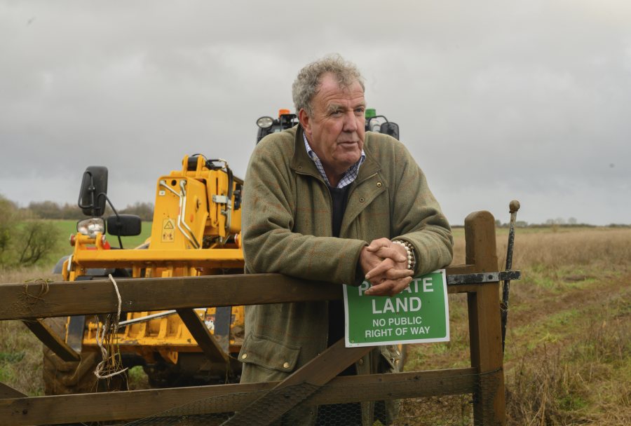 Jeremy Clarkson and other rural celebrities, as well as 2,000 farmers, are demanding a slash in rural regulation (Photo: Amazon Prime)