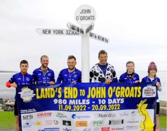  A Young Farmers’ Club in Gloucestershire completed a mammoth cycle ride to raise more than £34,000 for a life-saving charity